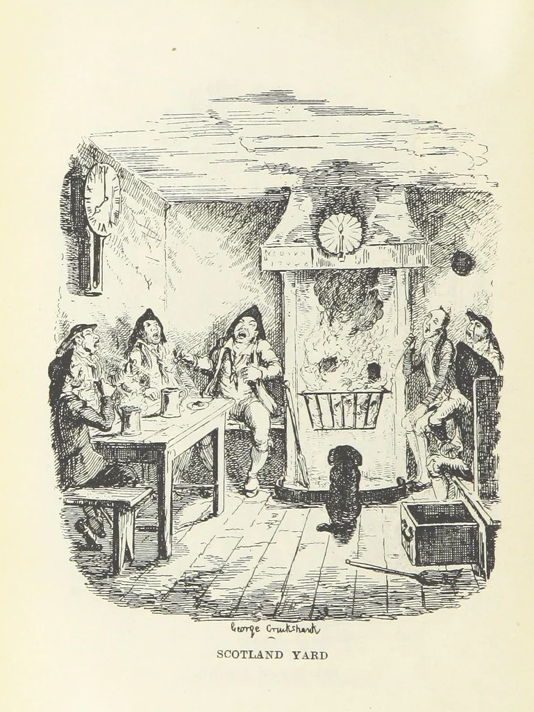 An illustration from The Oxford Thackeray. With illustrations. [Edited with introductions by George Saintsbury, leaf 470