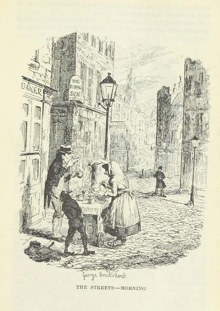 An illustration from The Oxford Thackeray. With illustrations. [Edited with introductions by George Saintsbury, leaf 471