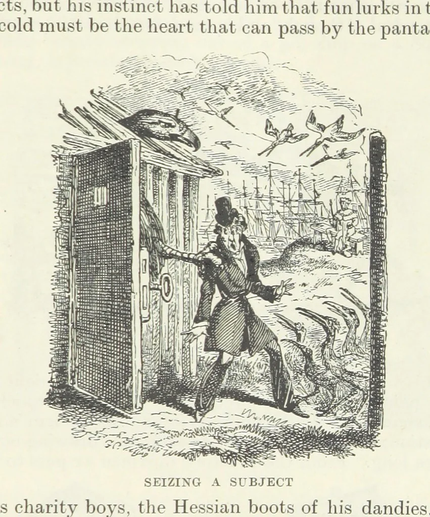 An illustration from The Oxford Thackeray. With illustrations. [Edited with introductions by George Saintsbury, leaf 473