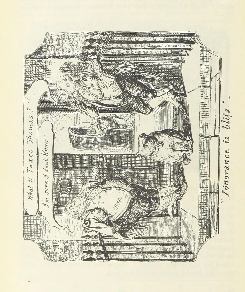 An illustration from The Oxford Thackeray. With illustrations. [Edited with introductions by George Saintsbury, leaf 478