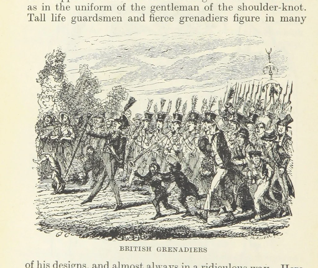 An illustration from The Oxford Thackeray. With illustrations. [Edited with introductions by George Saintsbury, leaf 482