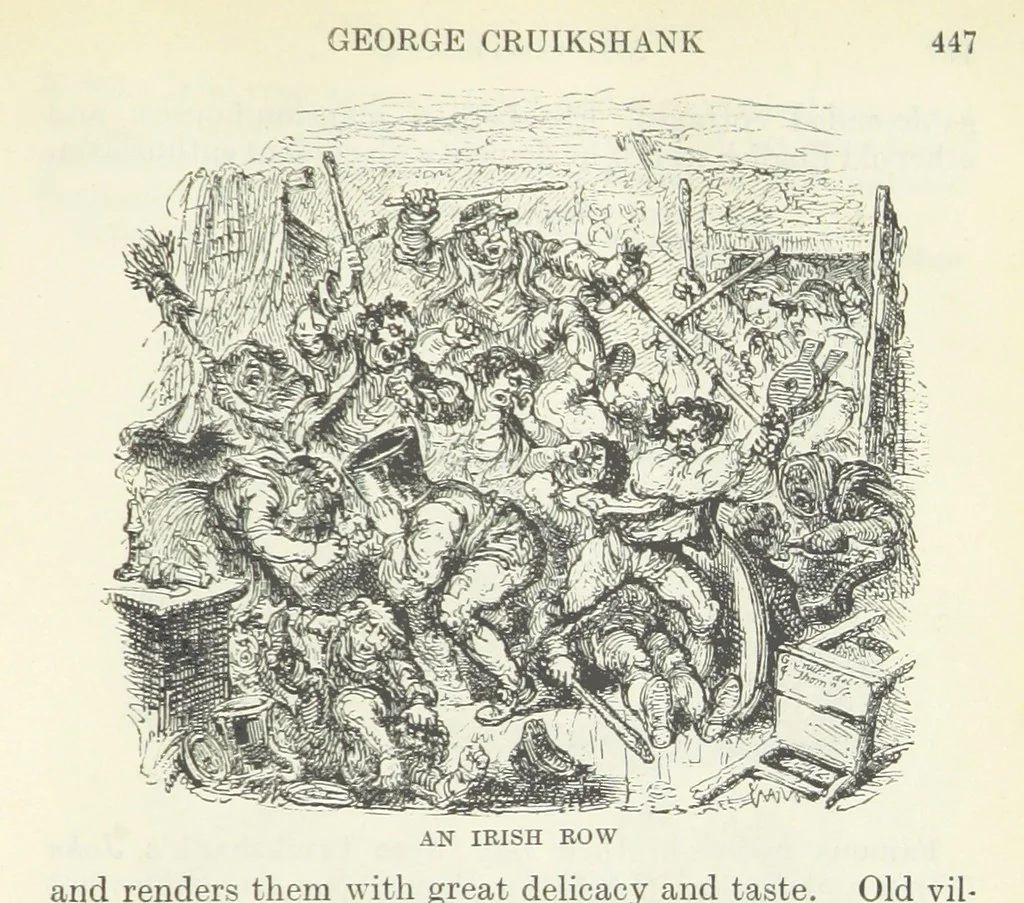 An illustration from The Oxford Thackeray. With illustrations. [Edited with introductions by George Saintsbury, leaf 485
