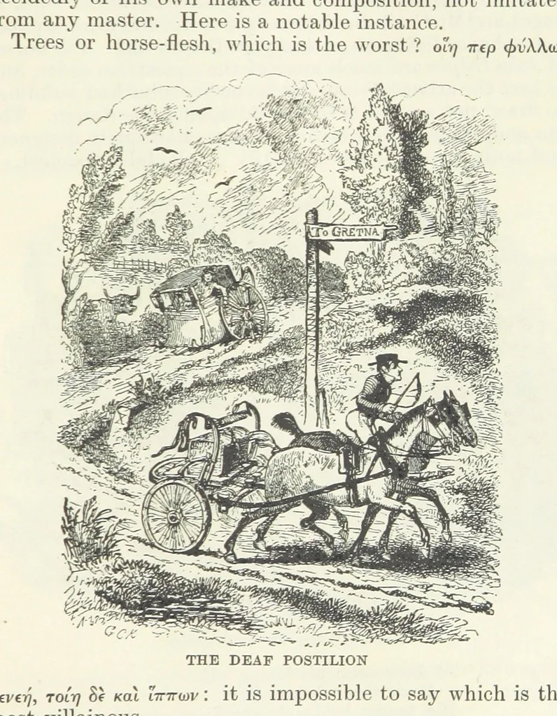 An illustration from The Oxford Thackeray. With illustrations. [Edited with introductions by George Saintsbury, leaf 487