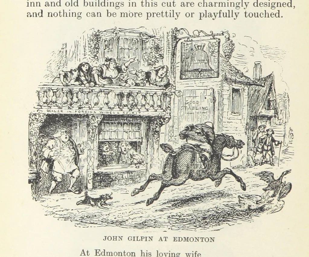 An illustration from The Oxford Thackeray. With illustrations. [Edited with introductions by George Saintsbury, leaf 488