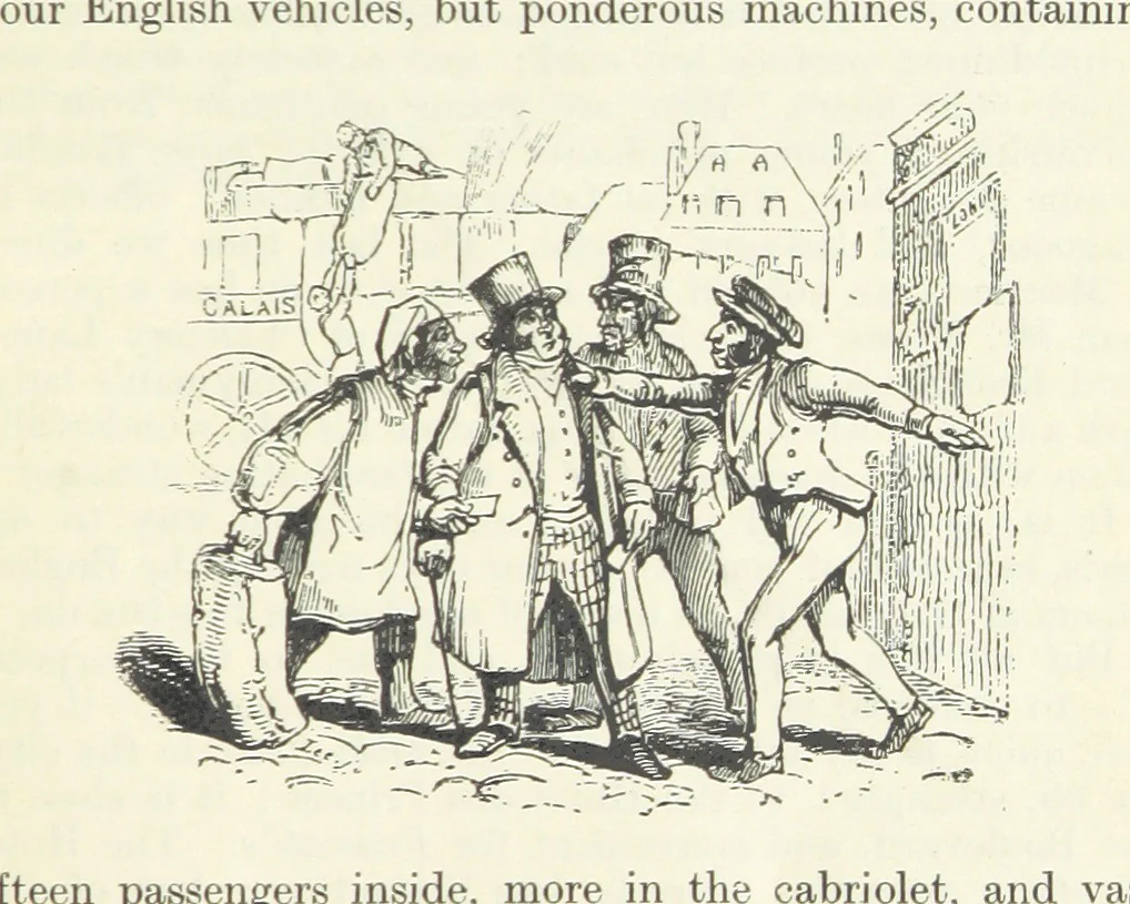 An illustration from The Oxford Thackeray. With illustrations. [Edited with introductions by George Saintsbury, leaf 49