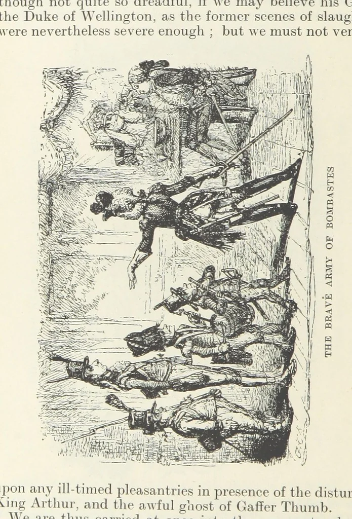 An illustration from The Oxford Thackeray. With illustrations. [Edited with introductions by George Saintsbury, leaf 492