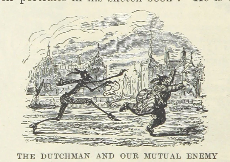 An illustration from The Oxford Thackeray. With illustrations. [Edited with introductions by George Saintsbury, leaf 496