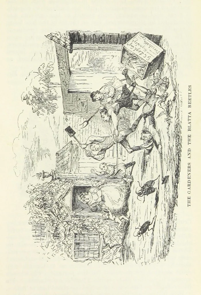 An illustration from The Oxford Thackeray. With illustrations. [Edited with introductions by George Saintsbury, leaf 503