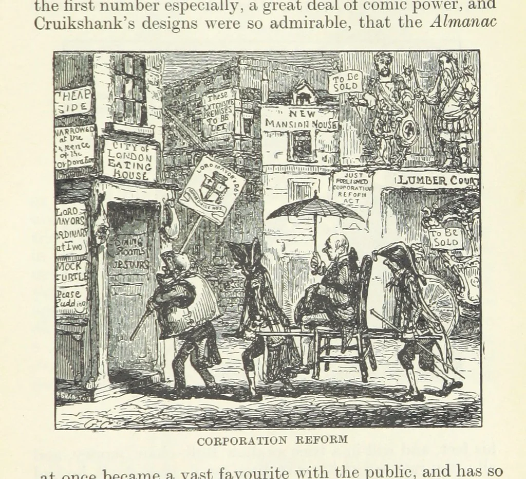 An illustration from The Oxford Thackeray. With illustrations. [Edited with introductions by George Saintsbury, leaf 509