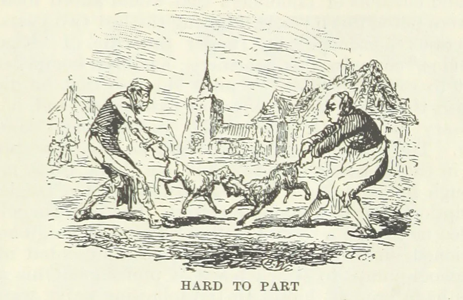 An illustration from The Oxford Thackeray. With illustrations. [Edited with introductions by George Saintsbury, leaf 511
