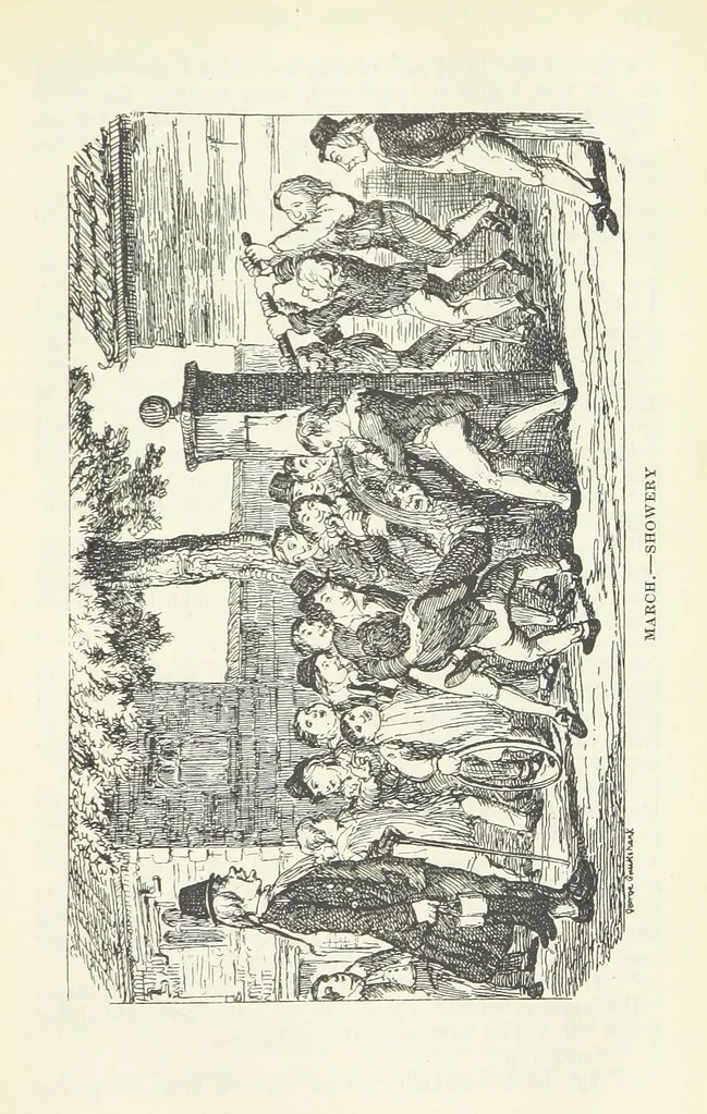 An illustration from The Oxford Thackeray. With illustrations. [Edited with introductions by George Saintsbury, leaf 513