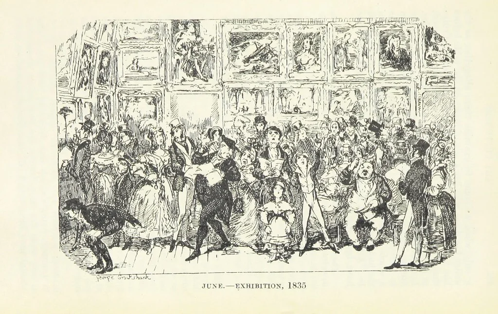 An illustration from The Oxford Thackeray. With illustrations. [Edited with introductions by George Saintsbury, leaf 529