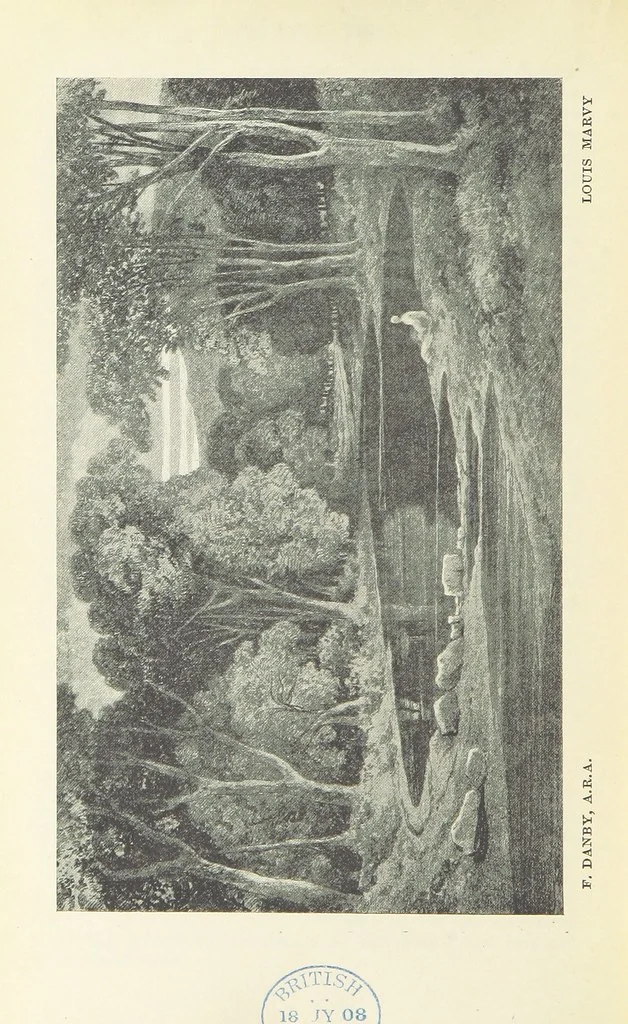 An illustration from The Oxford Thackeray. With illustrations. [Edited with introductions by George Saintsbury, leaf 706