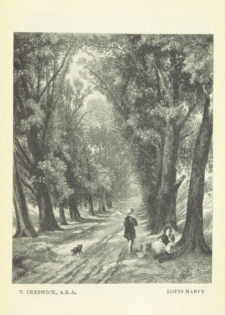 An illustration from The Oxford Thackeray. With illustrations. [Edited with introductions by George Saintsbury, leaf 709