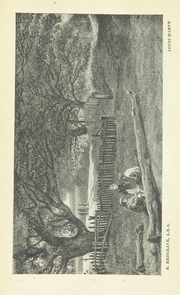 An illustration from The Oxford Thackeray. With illustrations. [Edited with introductions by George Saintsbury, leaf 713