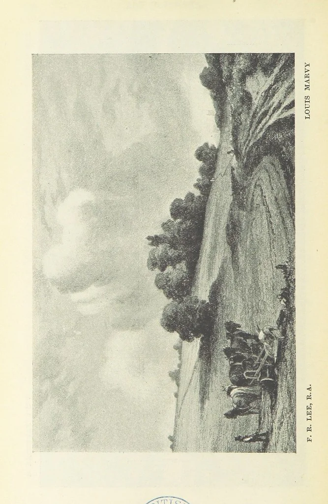 An illustration from The Oxford Thackeray. With illustrations. [Edited with introductions by George Saintsbury, leaf 714