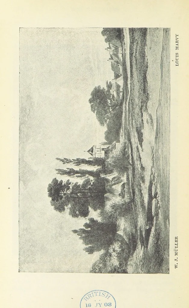 An illustration from The Oxford Thackeray. With illustrations. [Edited with introductions by George Saintsbury, leaf 718