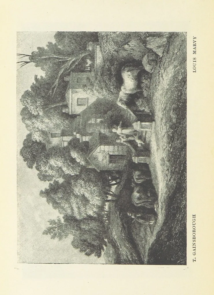 An illustration from The Oxford Thackeray. With illustrations. [Edited with introductions by George Saintsbury, leaf 734