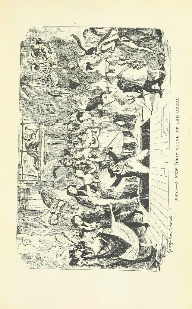 An illustration from The Oxford Thackeray. With illustrations. [Edited with introductions by George Saintsbury, leaf 267