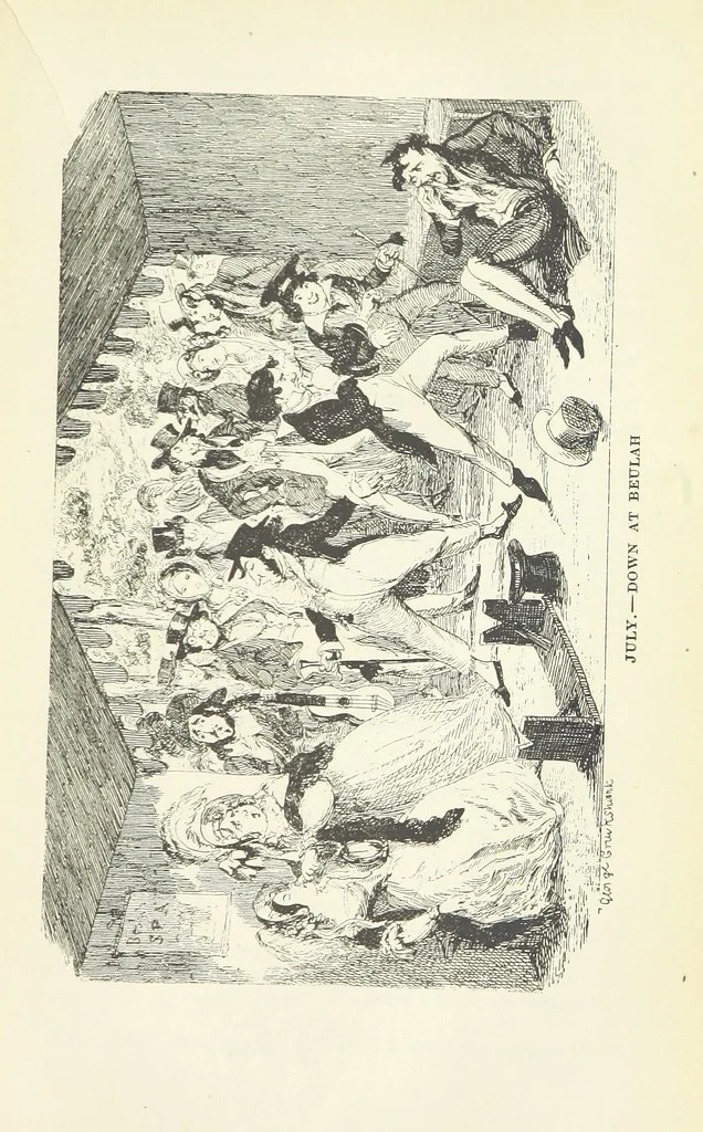 An illustration from The Oxford Thackeray. With illustrations. [Edited with introductions by George Saintsbury, leaf 279
