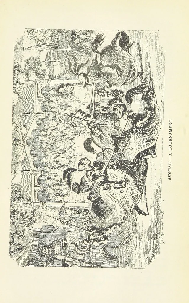 An illustration from The Oxford Thackeray. With illustrations. [Edited with introductions by George Saintsbury, leaf 283
