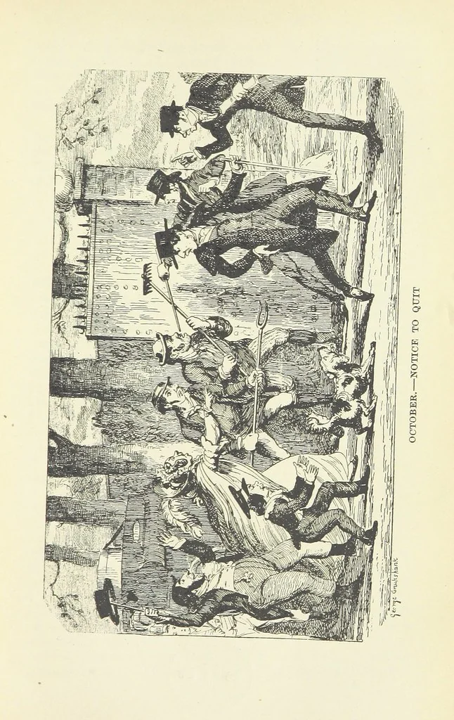 An illustration from The Oxford Thackeray. With illustrations. [Edited with introductions by George Saintsbury, leaf 297