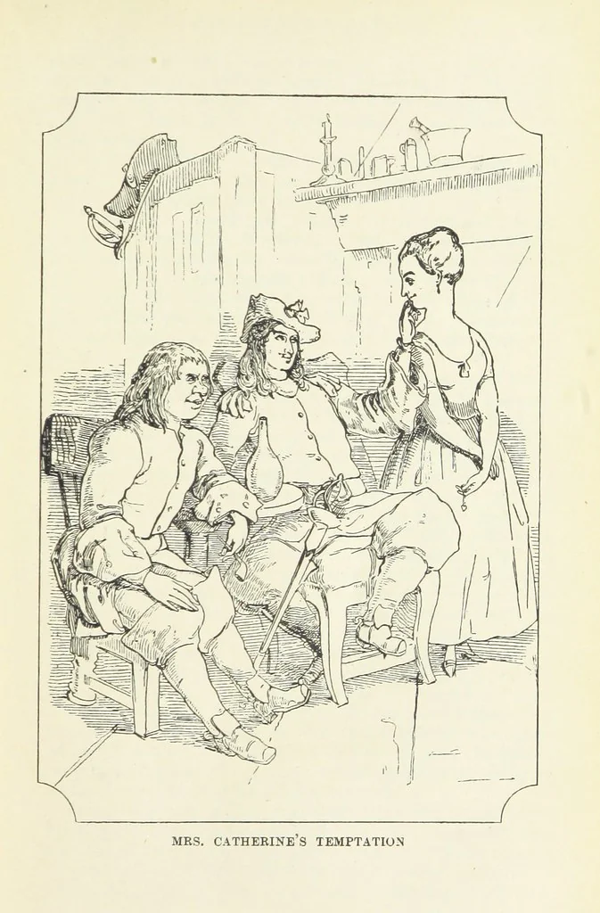 An illustration from The Oxford Thackeray. With illustrations. [Edited with introductions by George Saintsbury, leaf 43