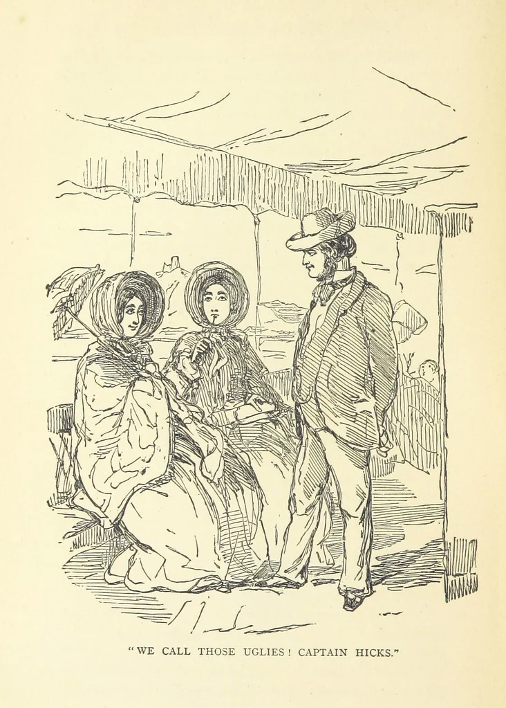 An illustration from The Christmas Books of Mr. M. A. Titmarsh ... With illustrations by the author, 1872, leaf 270