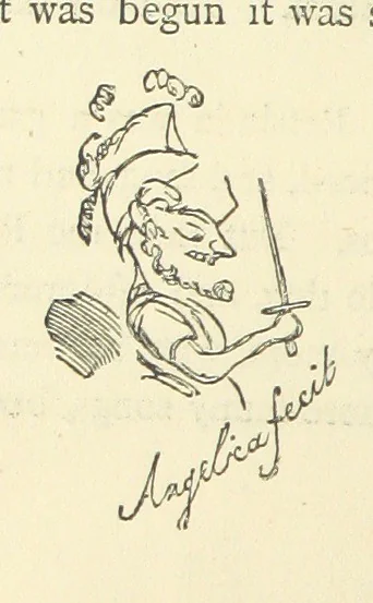 An illustration from The Christmas Books of Mr. M. A. Titmarsh ... With illustrations by the author, 1872, leaf 364