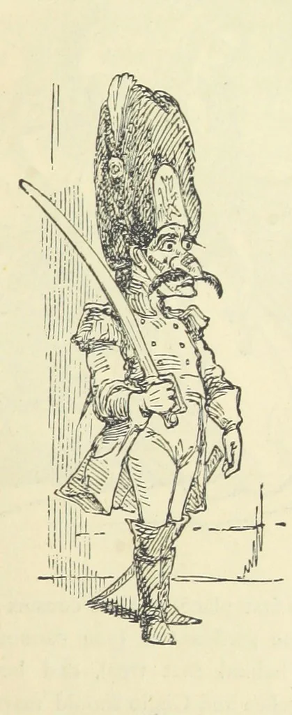 An illustration from The Christmas Books of Mr. M. A. Titmarsh ... With illustrations by the author, 1872, leaf 367
