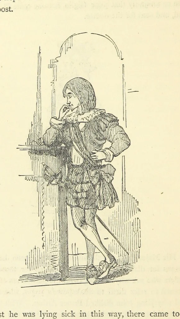 An illustration from The Christmas Books of Mr. M. A. Titmarsh ... With illustrations by the author, 1872, leaf 372