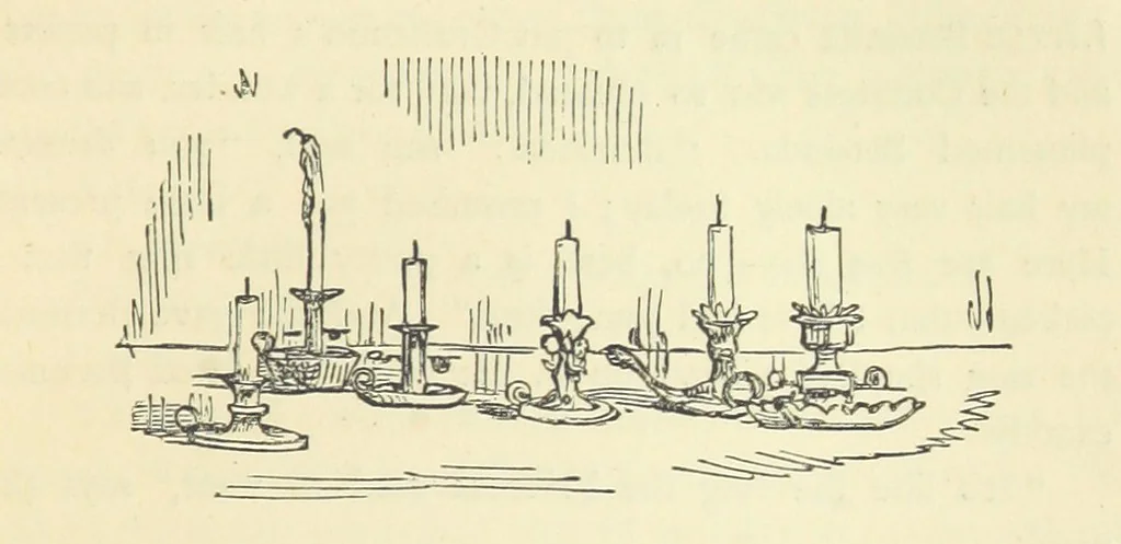 An illustration from The Christmas Books of Mr. M. A. Titmarsh ... With illustrations by the author, 1872, leaf 391