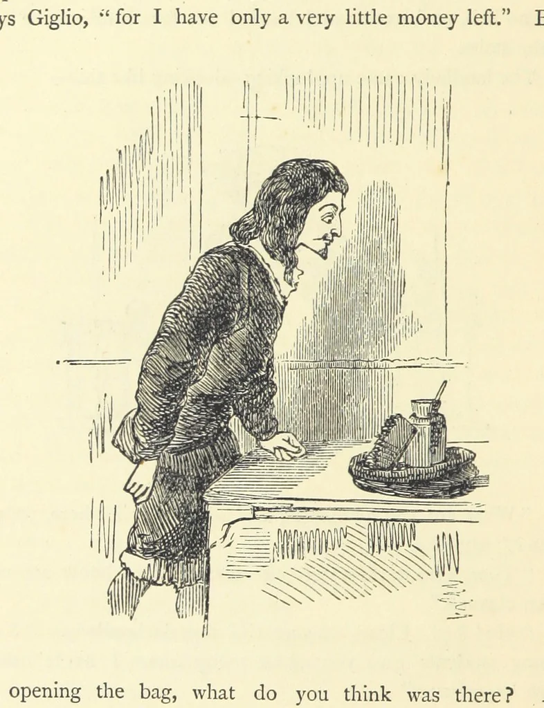 An illustration from The Christmas Books of Mr. M. A. Titmarsh ... With illustrations by the author, 1872, leaf 434