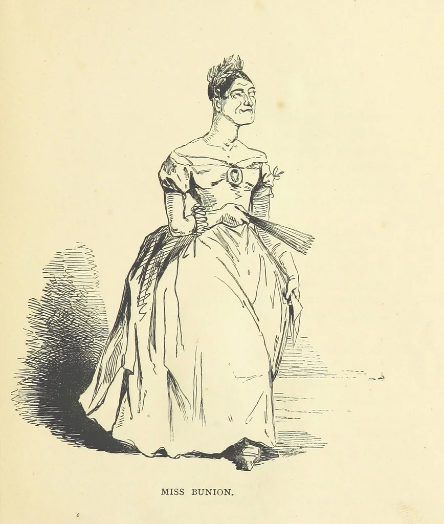 An illustration from The Christmas Books of Mr. M. A. Titmarsh ... With illustrations by the author, 1872, leaf 47