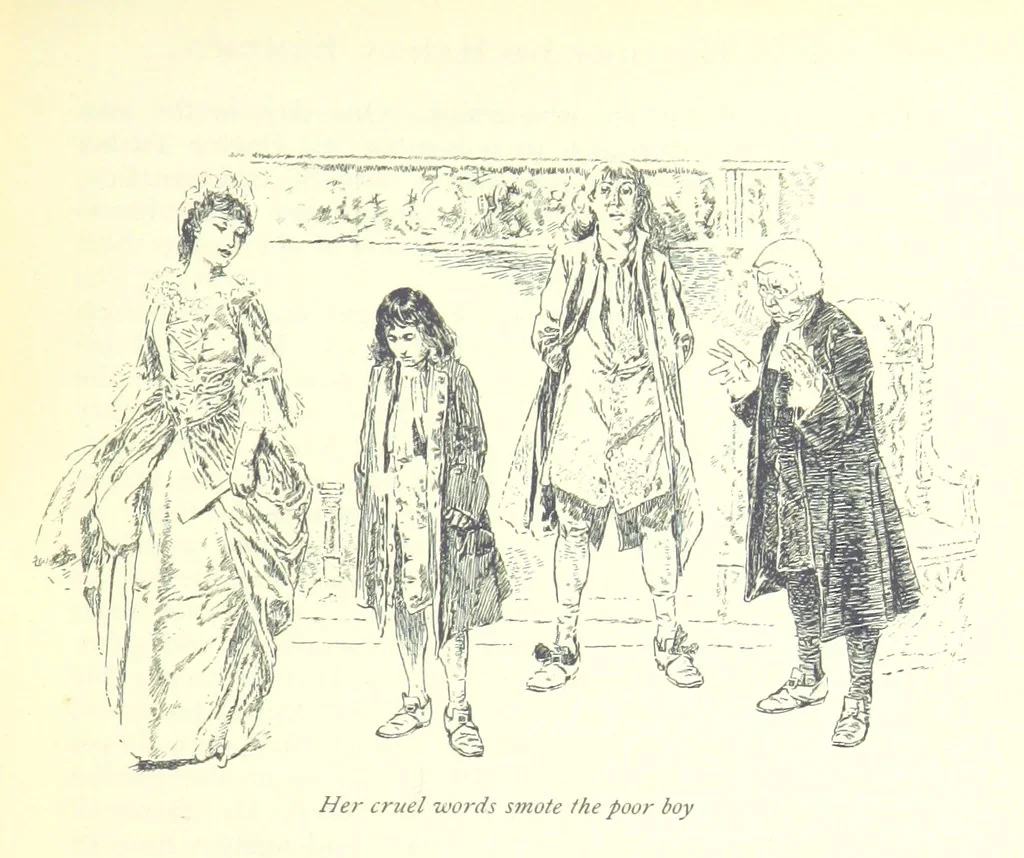 An illustration from The History of Henry Esmond, Esq. ... With illustrations by T. H. Robinson [and a preface by Joseph Jacobs, 1896, leaf 119