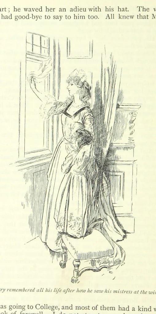An illustration from The History of Henry Esmond, Esq. ... With illustrations by T. H. Robinson [and a preface by Joseph Jacobs, 1896, leaf 148