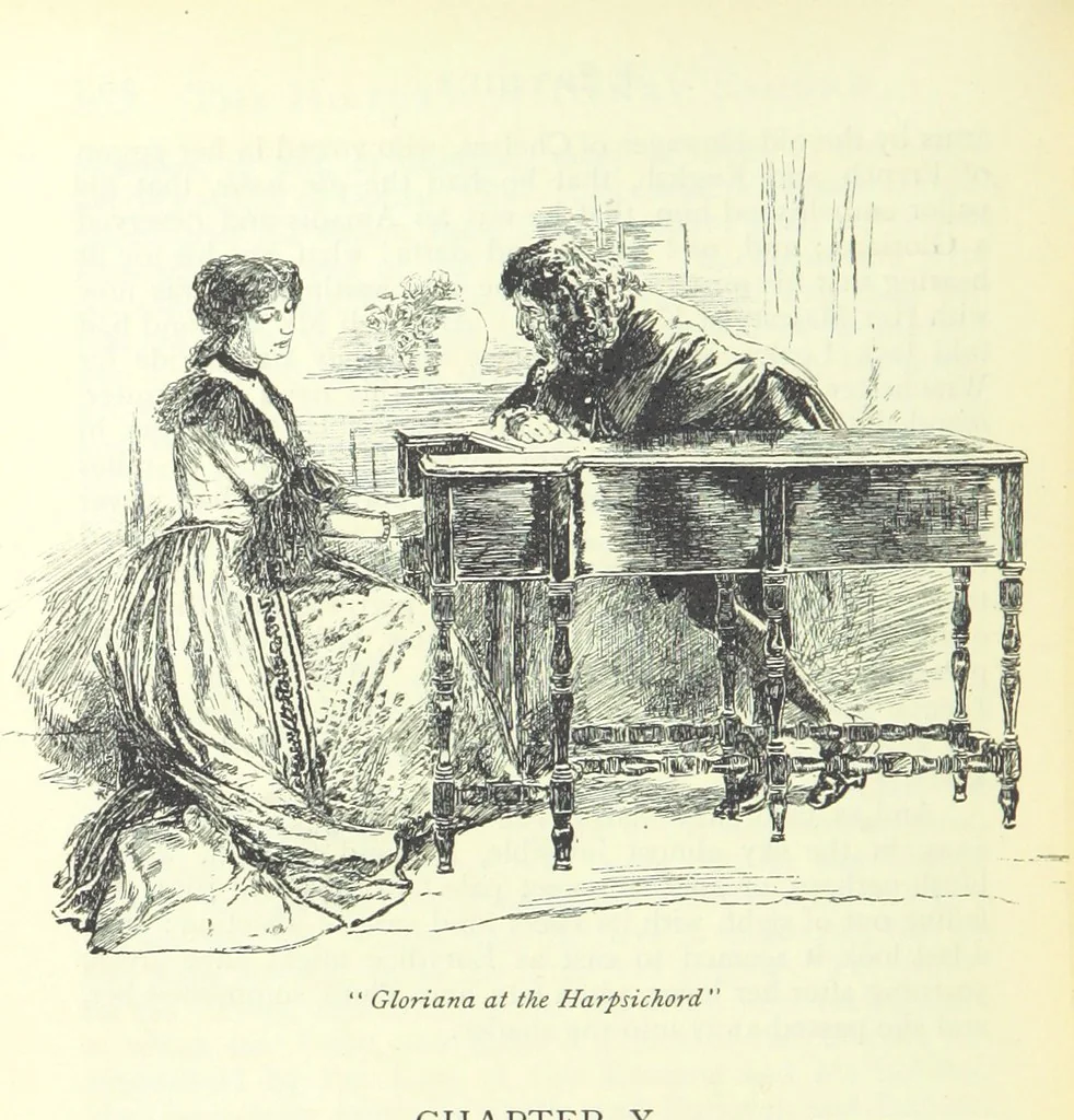 An illustration from The History of Henry Esmond, Esq. ... With illustrations by T. H. Robinson [and a preface by Joseph Jacobs, 1896, leaf 302