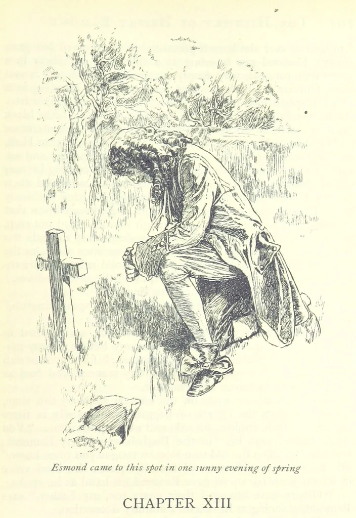 An illustration from The History of Henry Esmond, Esq. ... With illustrations by T. H. Robinson [and a preface by Joseph Jacobs, 1896, leaf 331