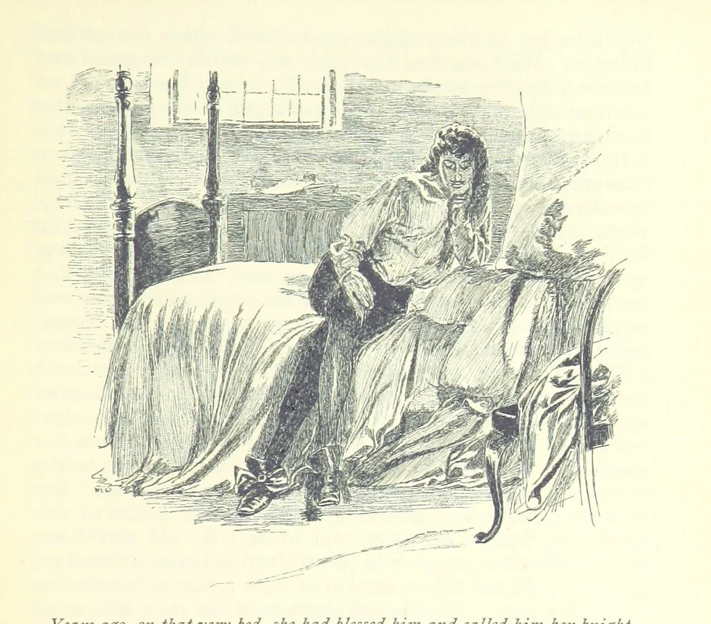 An illustration from The History of Henry Esmond, Esq. ... With illustrations by T. H. Robinson [and a preface by Joseph Jacobs, 1896, leaf 467
