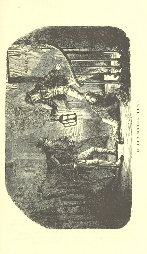 An illustration from The Adventures of Burnaby Lee: or, The Struggles of a Son and Heir, 1852, leaf 227