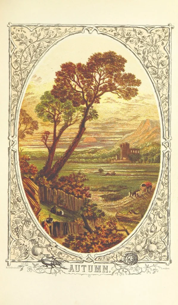 An illustration from The Poetical Works of James Thomson, James Beattie, Gilbert West and John Bampfylde ... New edition, 1868, leaf 127
