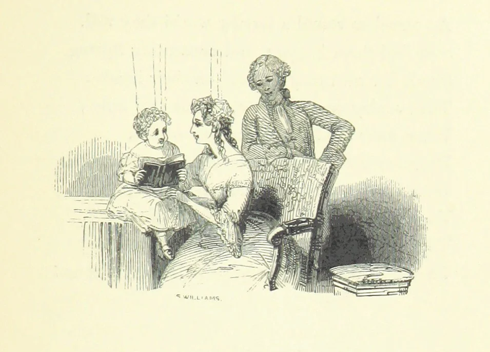 An illustration from The Seasons, and the Castle of Indolence ... With a biographical and critical introduction by A. Cunningham, etc, 1841, leaf 115