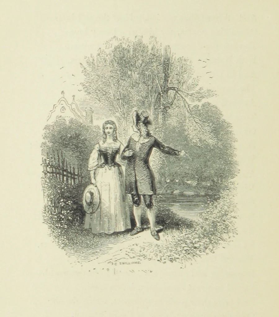 An illustration from The Seasons, and the Castle of Indolence ... With a biographical and critical introduction by A. Cunningham, etc, 1841, leaf 170