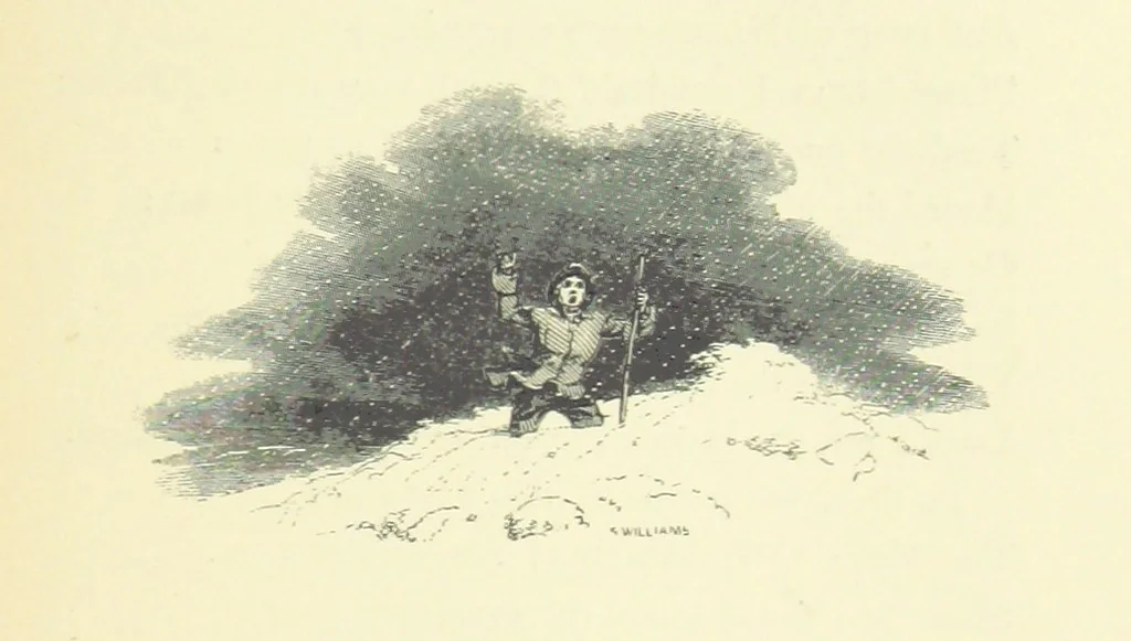 An illustration from The Seasons, and the Castle of Indolence ... With a biographical and critical introduction by A. Cunningham, etc, 1841, leaf 239