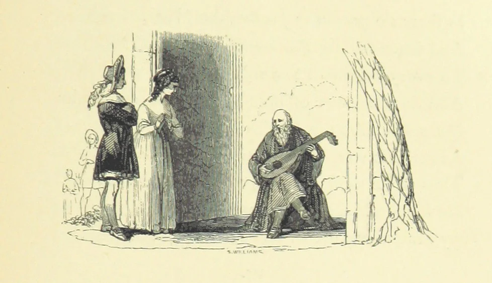 An illustration from The Seasons, and the Castle of Indolence ... With a biographical and critical introduction by A. Cunningham, etc, 1841, leaf 315