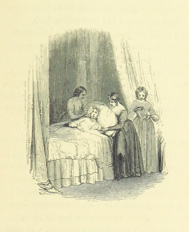 An illustration from The Seasons, and the Castle of Indolence ... With a biographical and critical introduction by A. Cunningham, etc, 1841, leaf 341