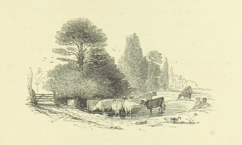 An illustration from The Seasons, 1892, leaf 119