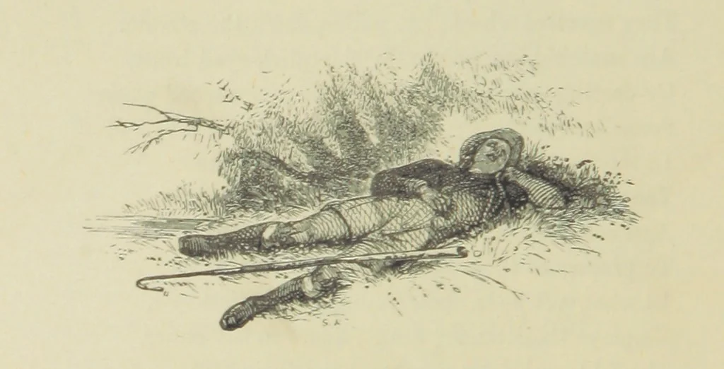 An illustration from The Seasons, 1892, leaf 130