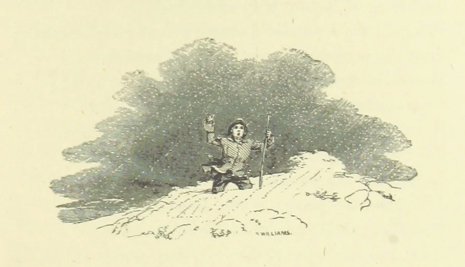 An illustration from The Seasons, 1892, leaf 239