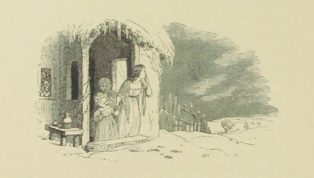 An illustration from The Seasons, 1892, leaf 250